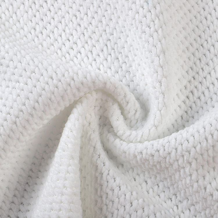 Chenille 3# 100% de tecido de poliéster